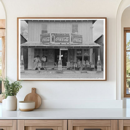 Vintage Café and Grocery Store in Robstown Texas 1939