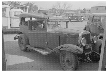 Vintage 1939 Car Held Together by Wires in Texas