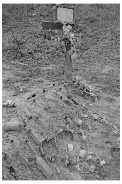 Mexican Grave Near Sinton Texas February 1939