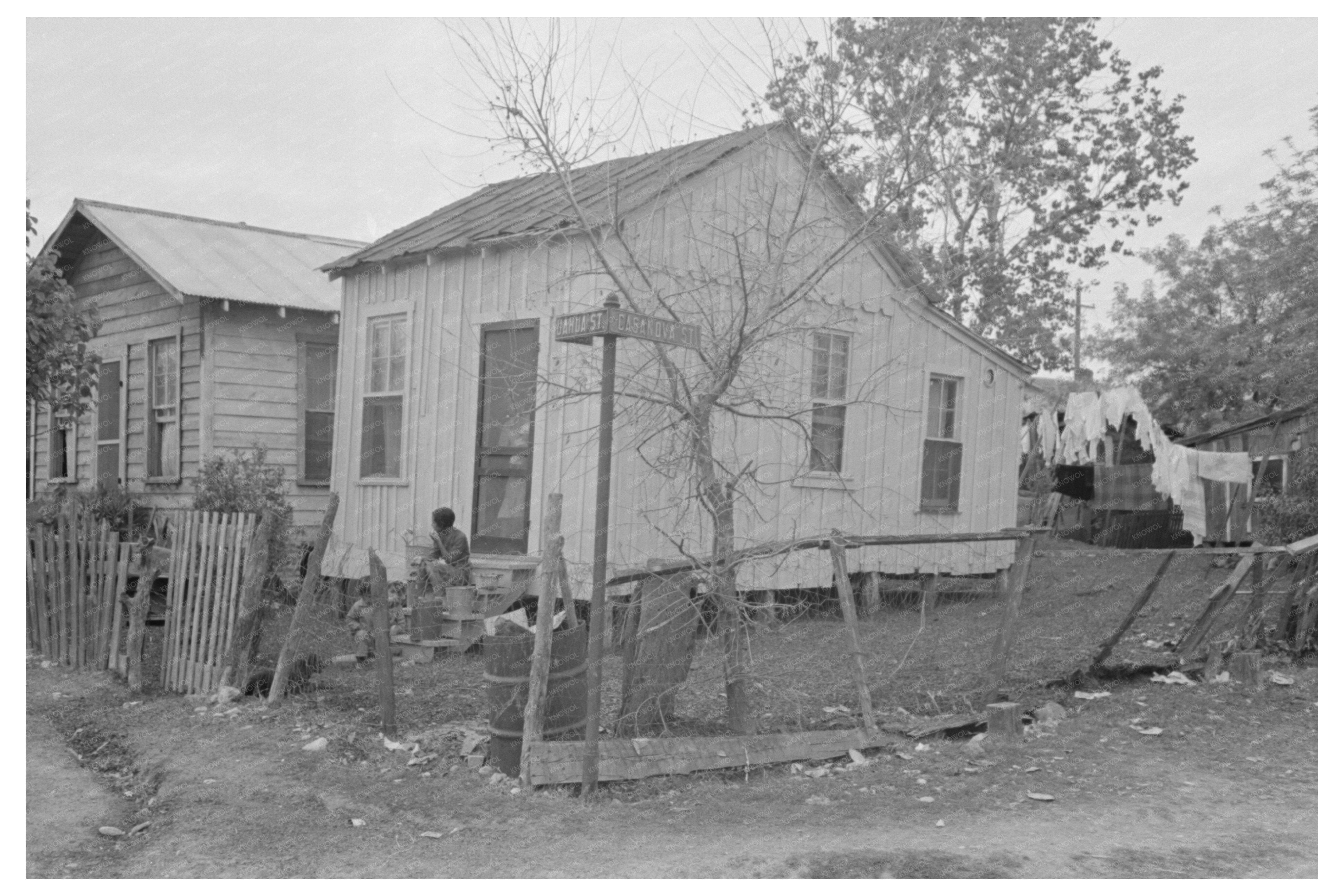 Improved Housing in San Antonios Mexican Quarter 1939