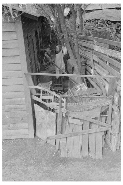 Vintage 1939 Alleyway in San Antonio Texas District