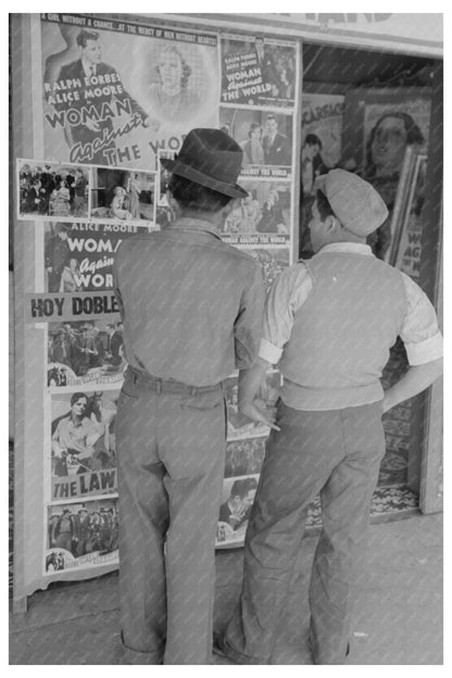 Mexican Boys in San Antonio 1939 Movie Poster Scene