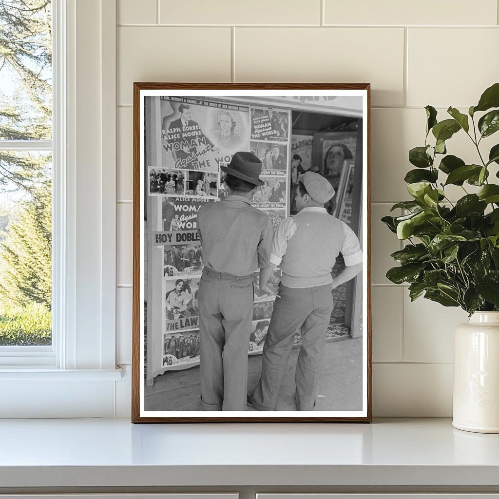 Mexican Boys in San Antonio 1939 Movie Poster Scene