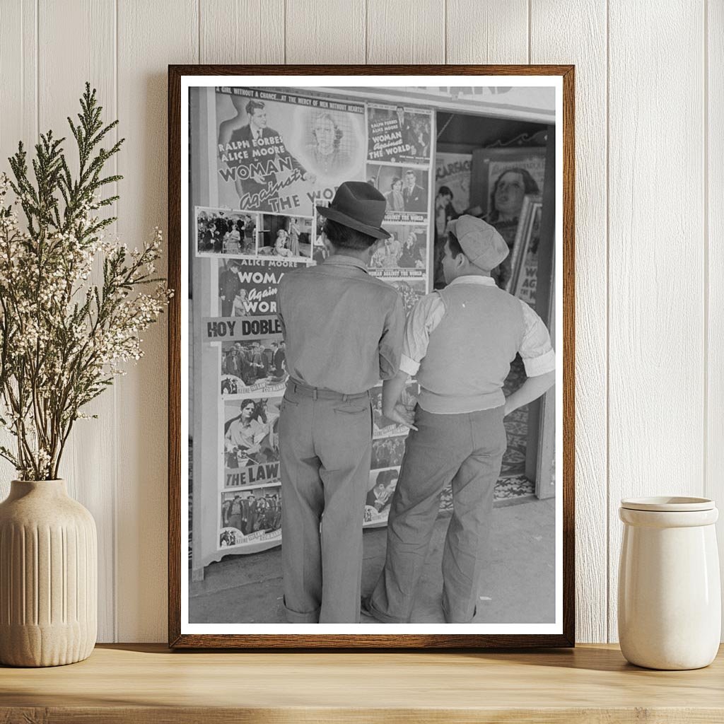 Mexican Boys in San Antonio 1939 Movie Poster Scene