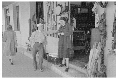 Gardening Tools Display San Antonio Texas March 1939