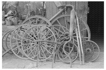 Vintage San Antonio Street Scene March 1939 Automobile Wheels