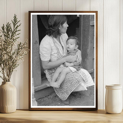 Mexican Woman and Child in San Antonio Texas 1939