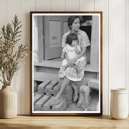 Mexican Mother and Child in San Antonio 1939