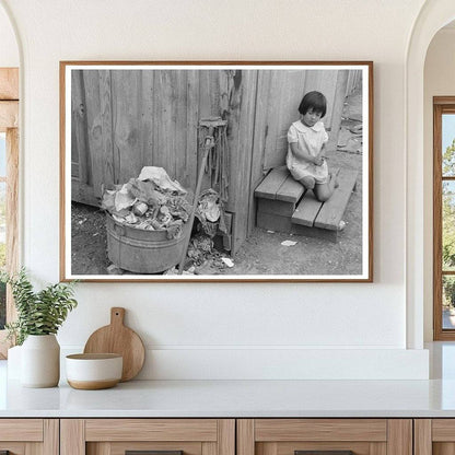 Mexican Mother and Child in San Antonio March 1939