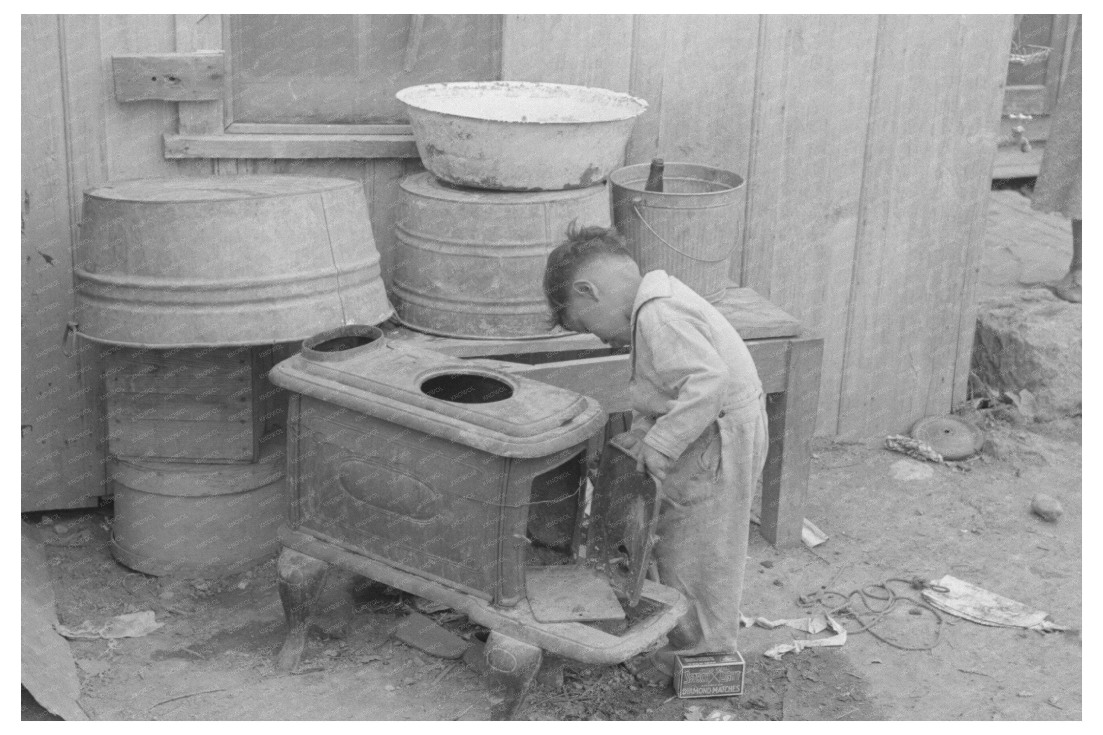 Vintage 1939 Garbage Collection in San Antonio Texas