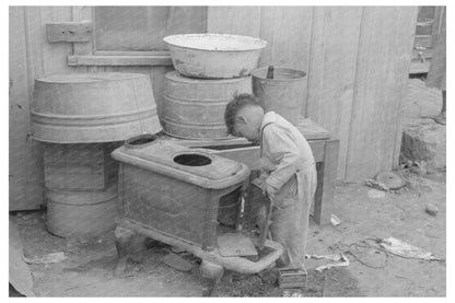 Vintage 1939 Garbage Collection in San Antonio Texas