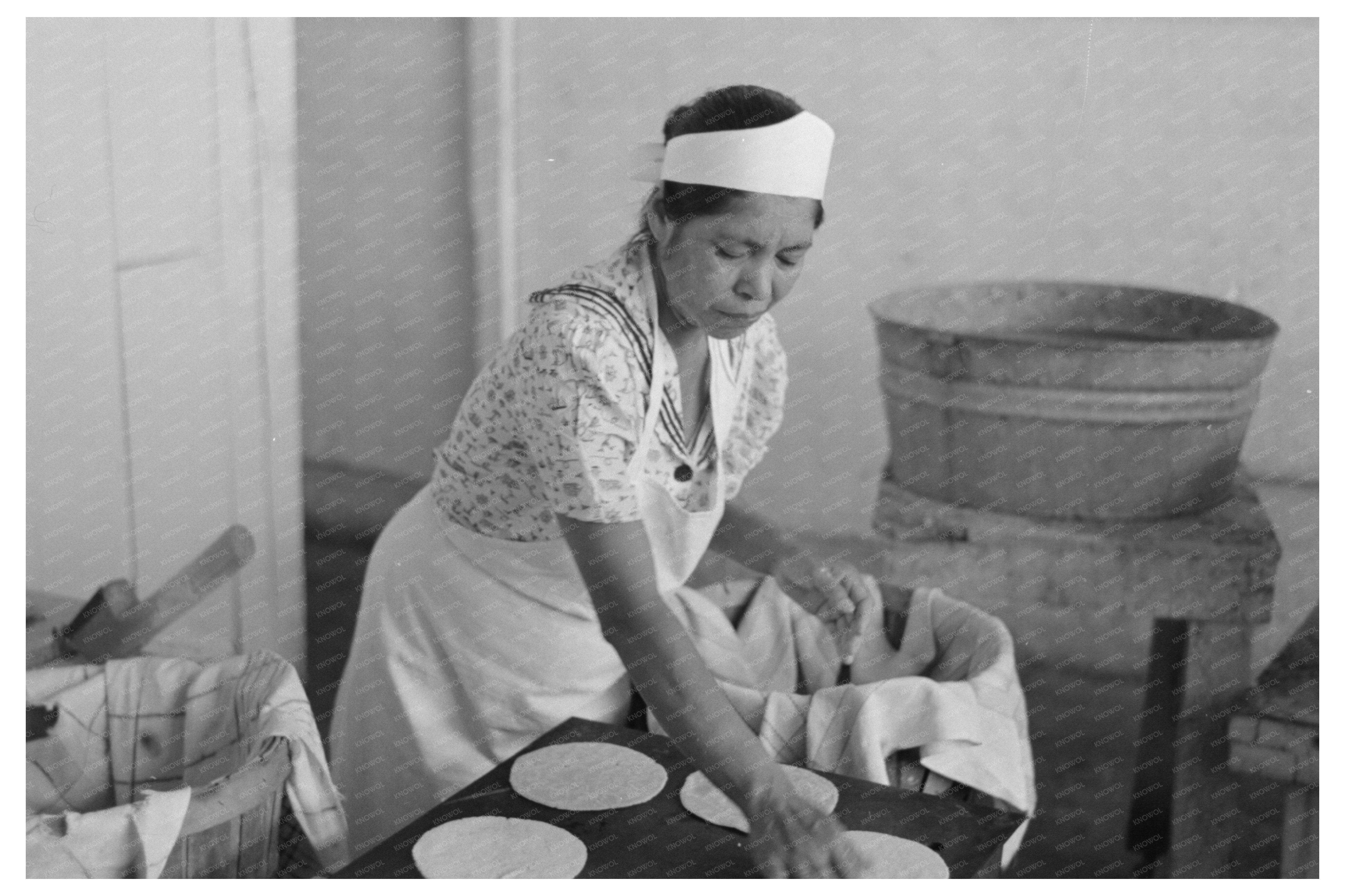 Vintage San Antonio Tortilla Sale March 1939