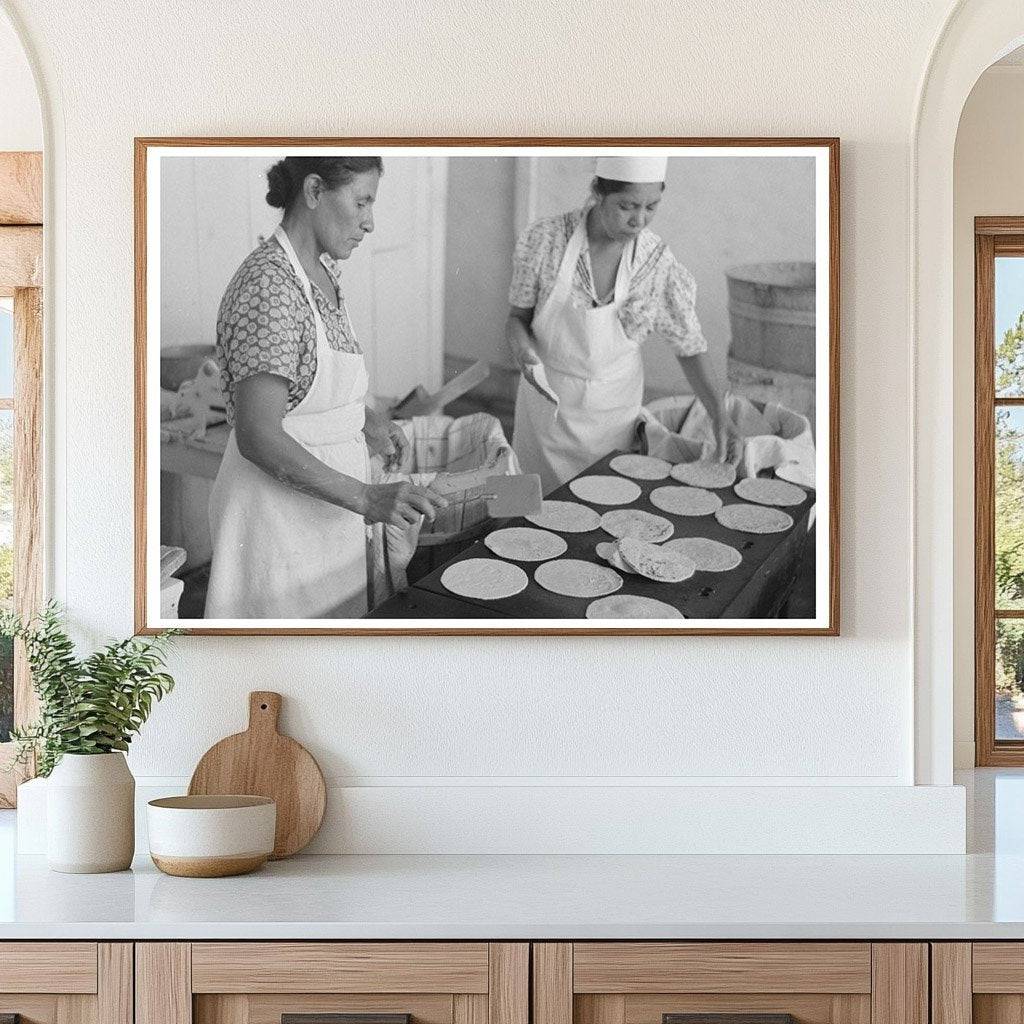 Counting Tortillas for Sale San Antonio 1939