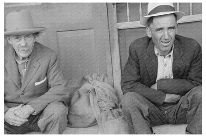 Men Waiting for Relief Commodities San Antonio 1939