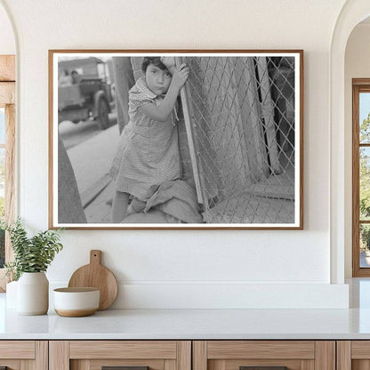 Young Mexican Girl in San Antonio Texas March 1939