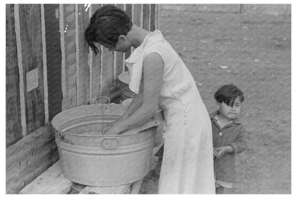 Water Delivery to Mexican Family San Antonio 1939