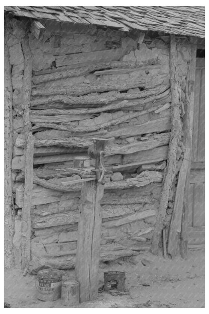 Mexican House in Crystal City Texas March 1939