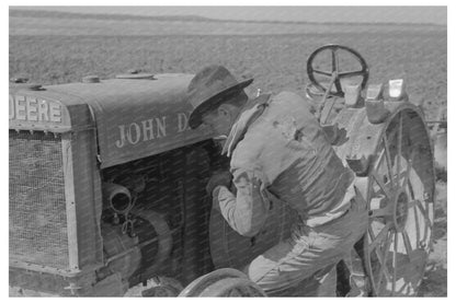 Tractor Start-Up Process in El Indio Texas 1939