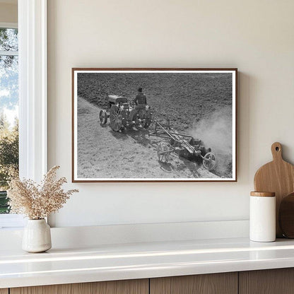 Breaking Virgin Soil with Tractor in El Indio Texas 1939