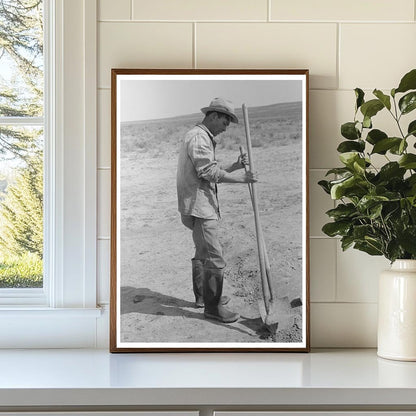 Irrigation Worker Eagle Pass Texas March 1939