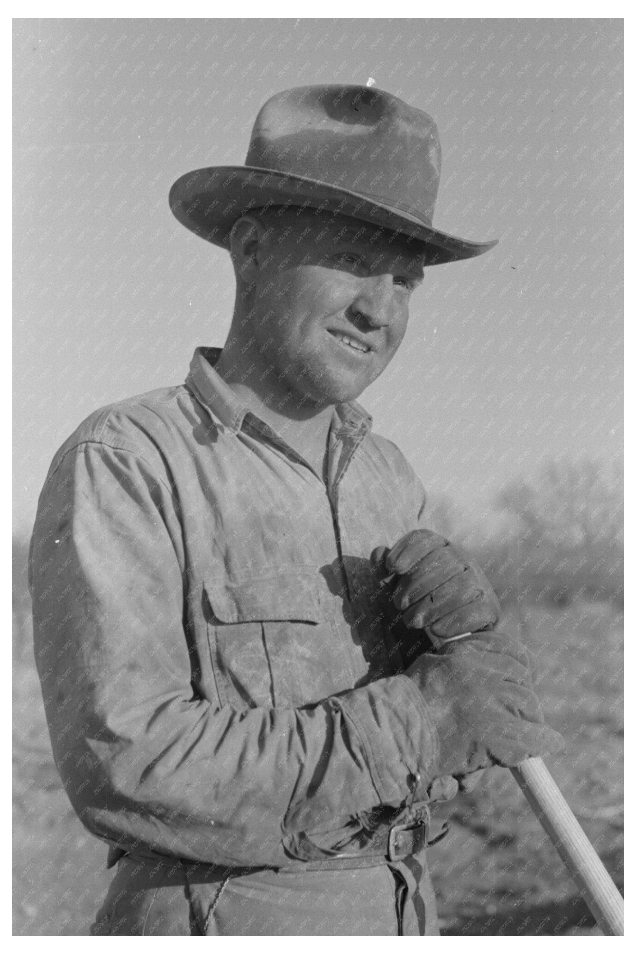 Irrigation Scene El Indio Texas March 1939