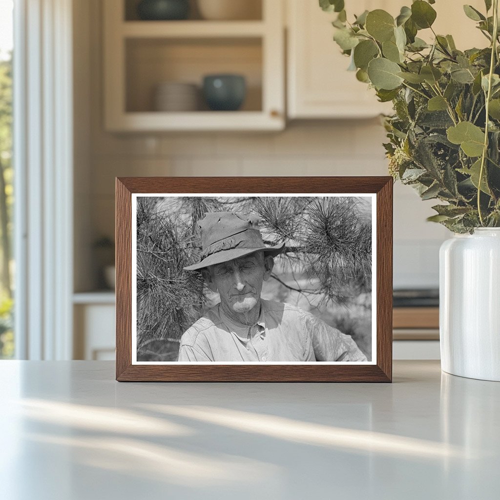 Farm Owner in East Texas April-May 1939 Vintage Image