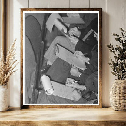 Strawberry Auction Buyers in Hammond Louisiana 1939