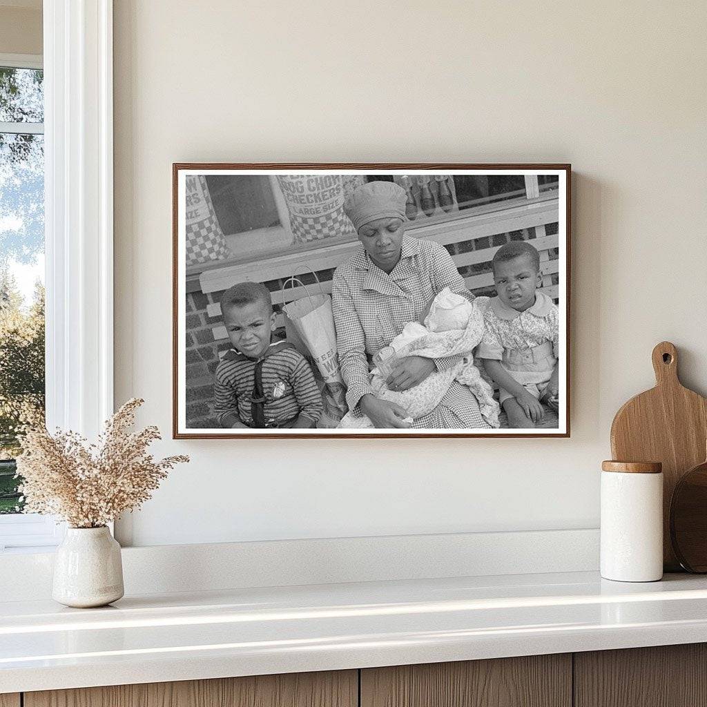 Mother and Children in San Augustine Texas April 1939