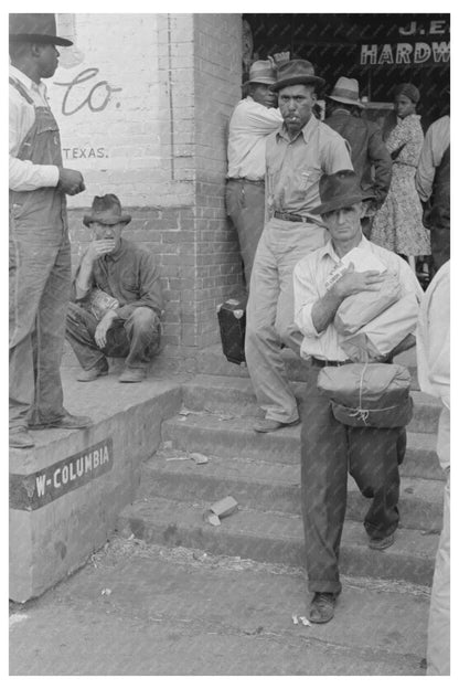 Saturday Afternoon in San Augustine Texas 1939