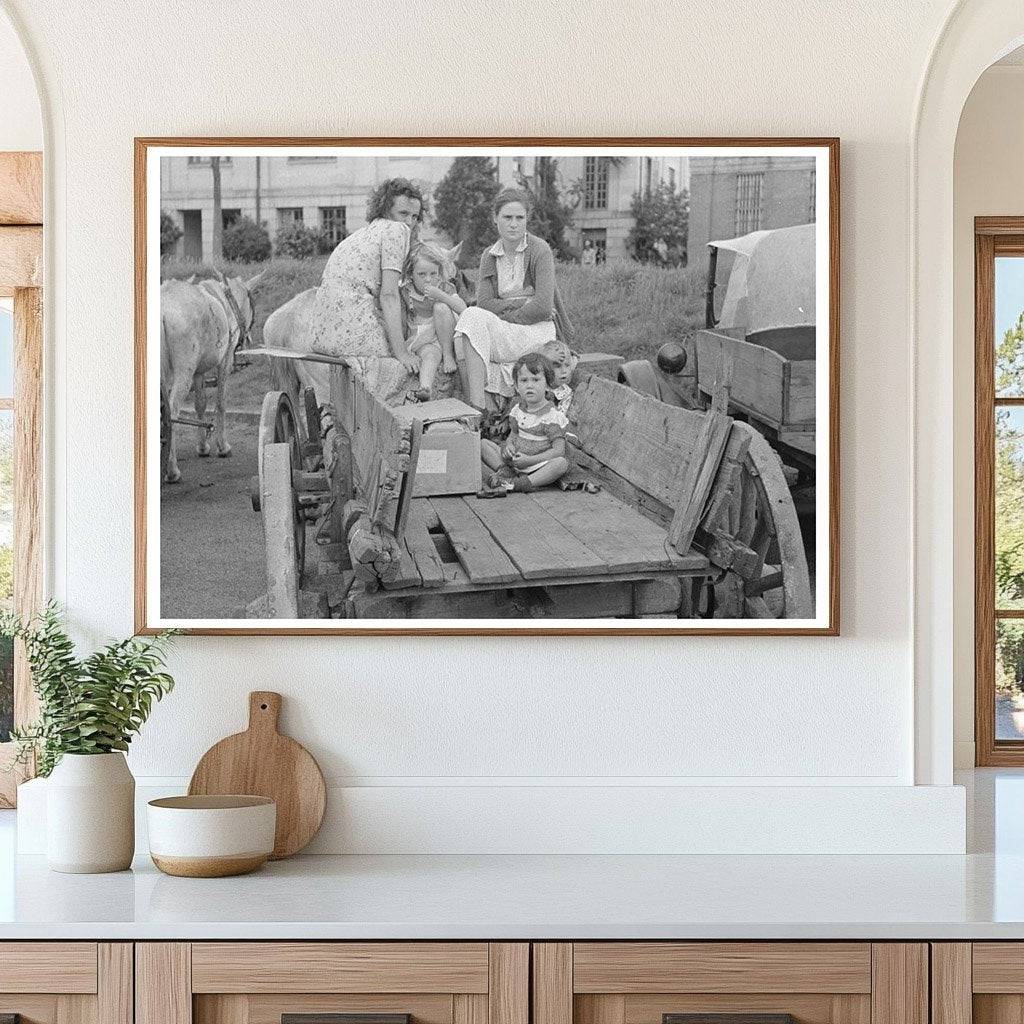 Farm Family in San Augustine Texas April 1939