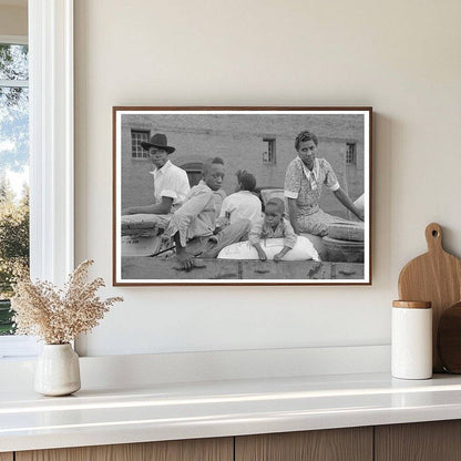 Family Preparing to Leave for Farm San Augustine Texas 1939