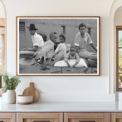 Family Departing for Farm in San Augustine Texas 1939