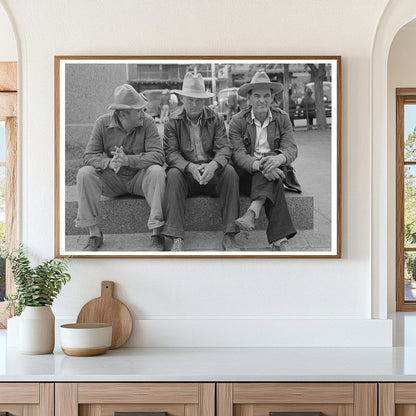 Farmers Gather in San Augustine Texas April 1939