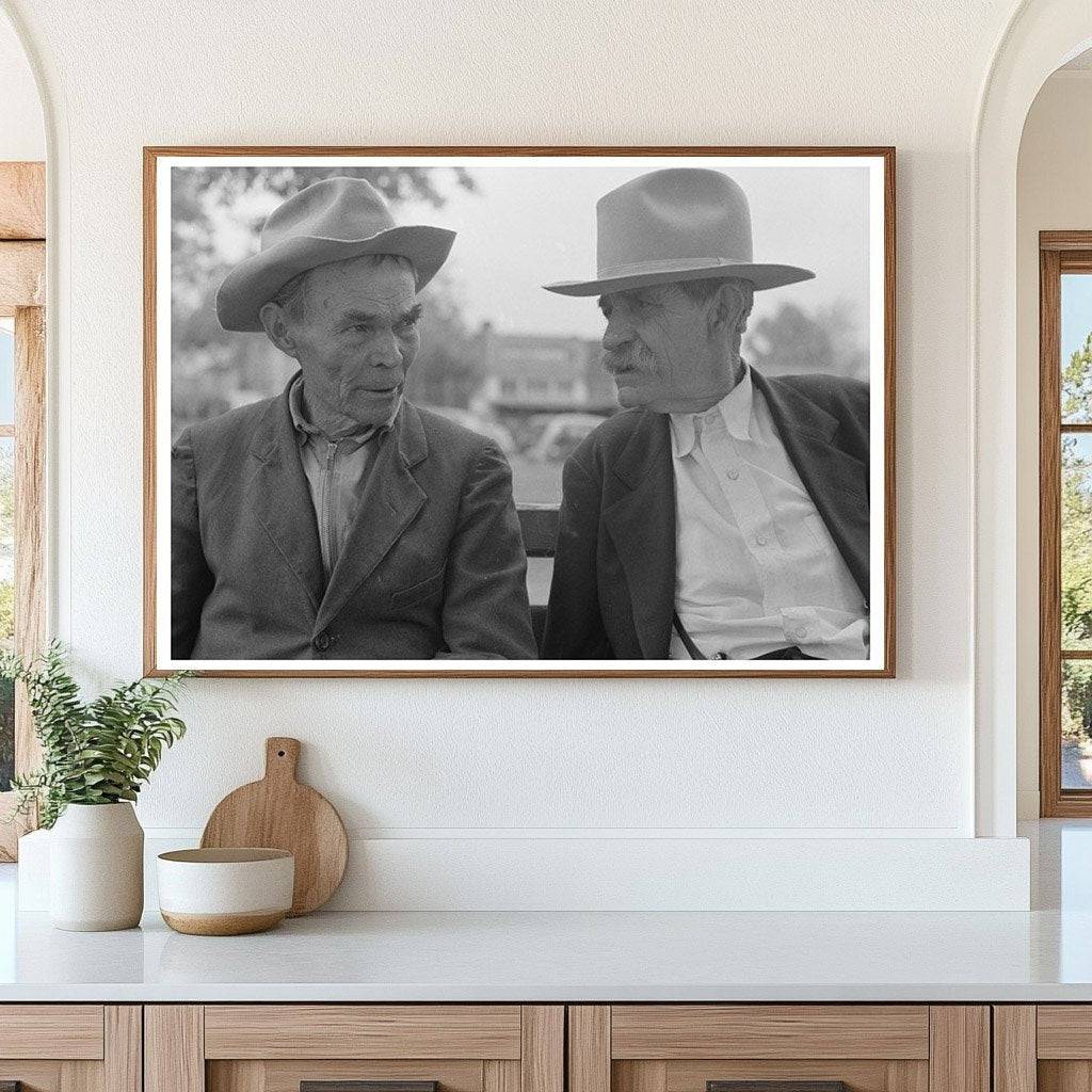 San Augustine Texas Courthouse Gathering April 1939