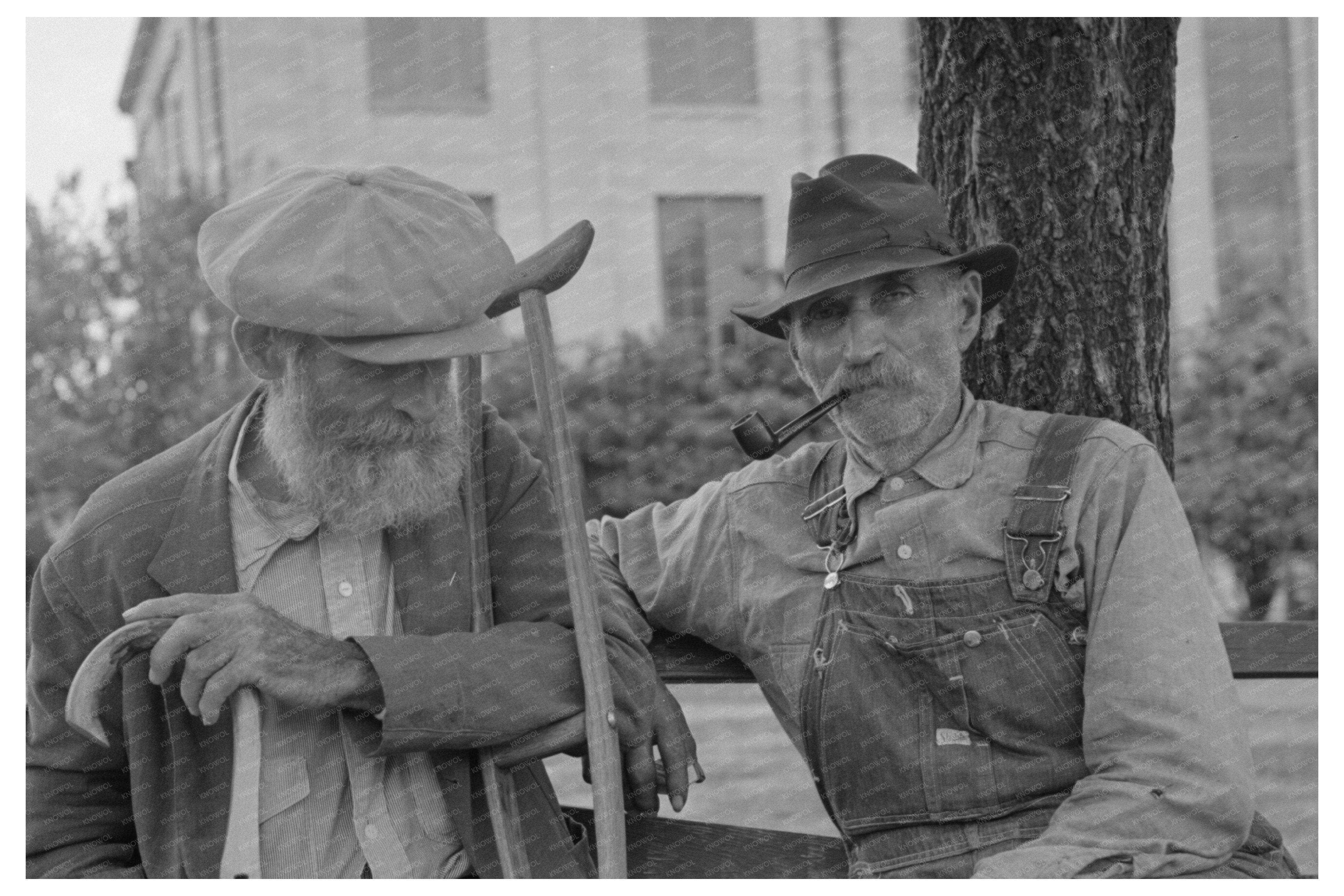 San Augustine Courthouse Gathering April 1939