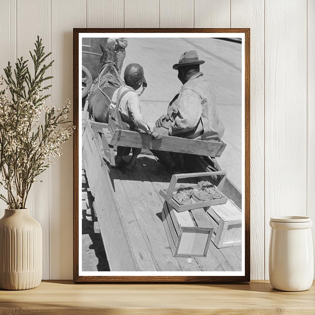 Strawberry Grower at Loading Station Hammond Louisiana 1939