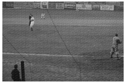 Night Baseball Game in Marshall Texas April 1939