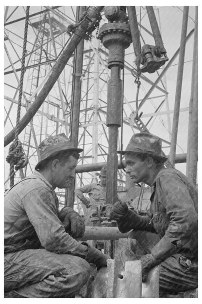 Oil Drillers in Kilgore Texas April 1939