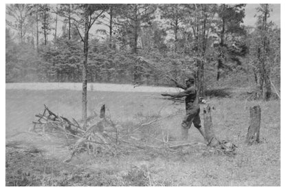 Land Clearing at Sabine Farms Marshall Texas April 1939