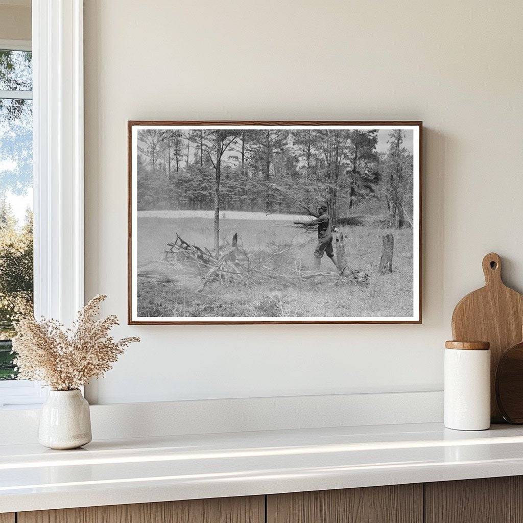 Land Clearing at Sabine Farms Marshall Texas April 1939