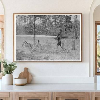 Land Clearing at Sabine Farms Marshall Texas April 1939