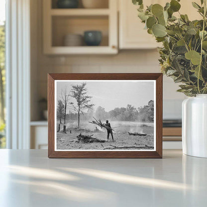 Clearing Land at Sabine Farms Marshall Texas April 1939