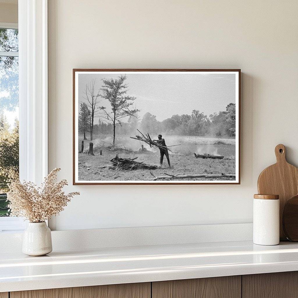 Clearing Land at Sabine Farms Marshall Texas April 1939