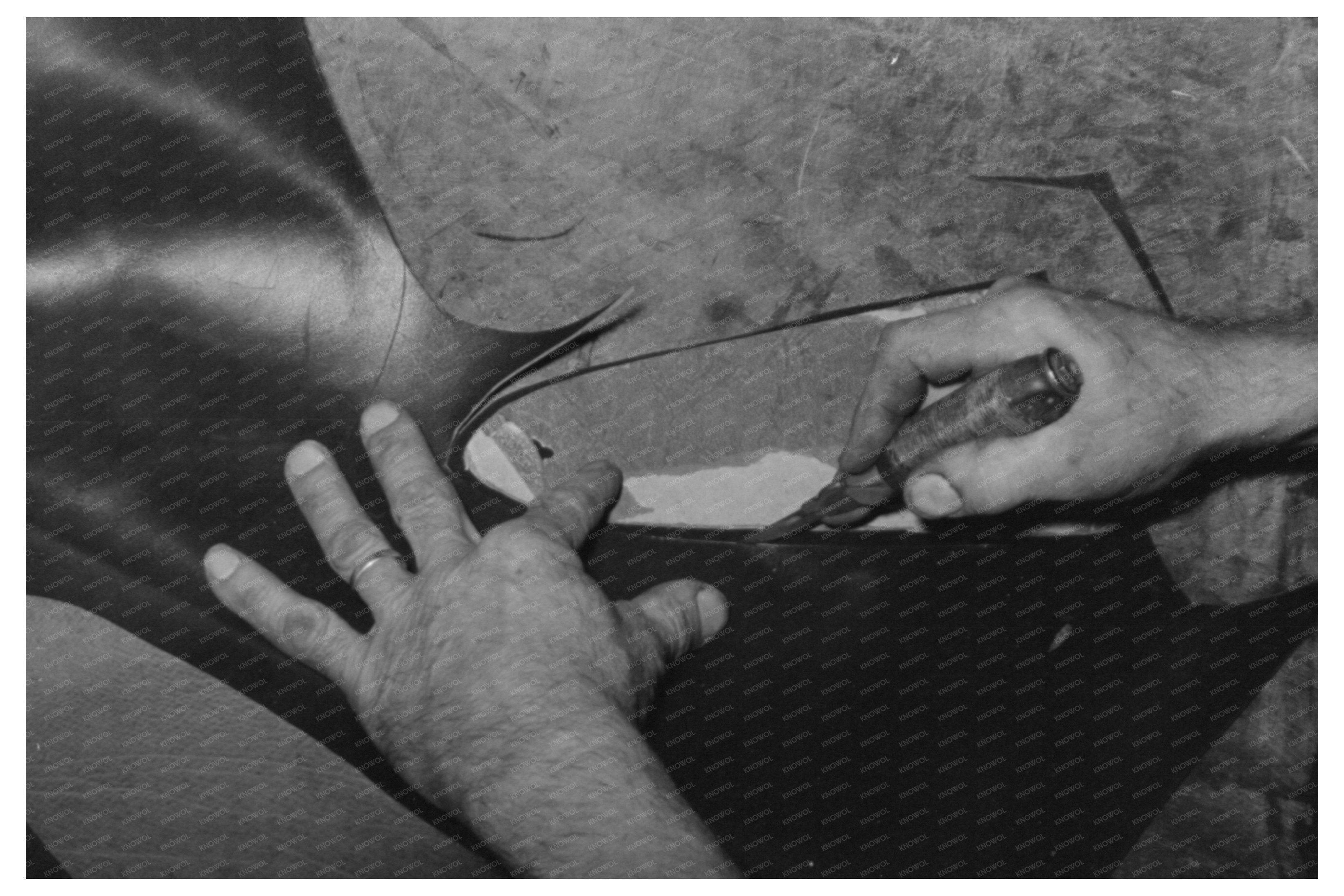 Alpine Texas Bootmaking Process May 1939