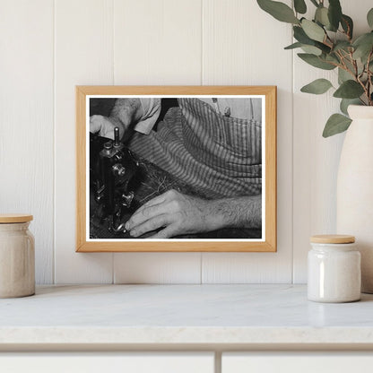 Cowboy Boot Shop in Alpine Texas May 1939 Photo