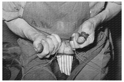 Vintage Cowboy Bootmaking Shop Alpine Texas 1939