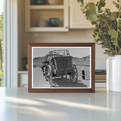 Chuck Wagon and Bedroll Near Marfa Texas May 1939