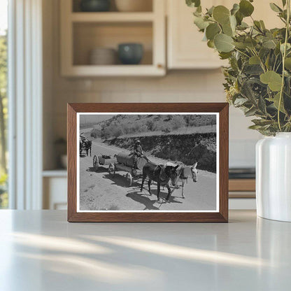 Walking X Ranch Tank Wagon Marfa Texas May 1939