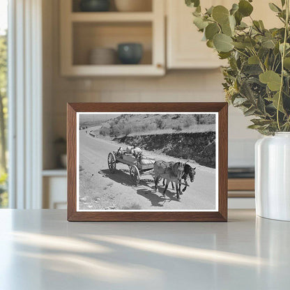 Wagon with Tank Crew Equipment Marfa Texas May 1939