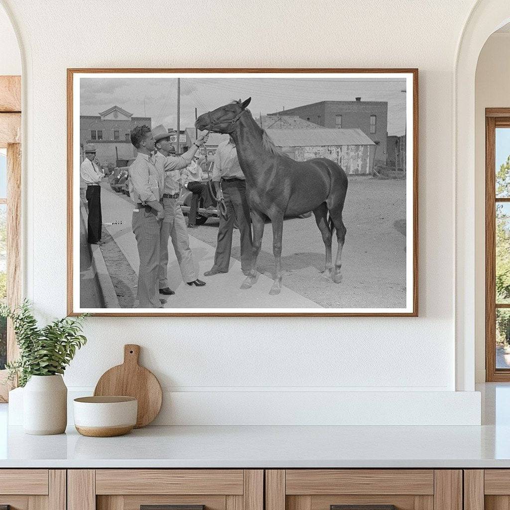 Horse for Sale in Alpine Texas May 1939